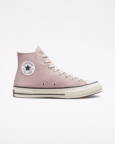 Converse Chuck 70 Canvas Höga Sneakers Dam Grå/Svarta | Sverige-41589