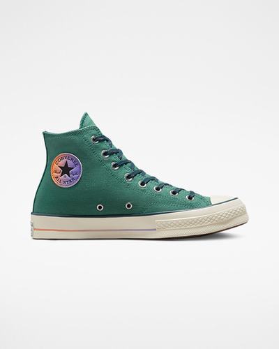 Converse Chuck 70 Color Fade Höga Sneakers Herr Gröna | Sverige-29478