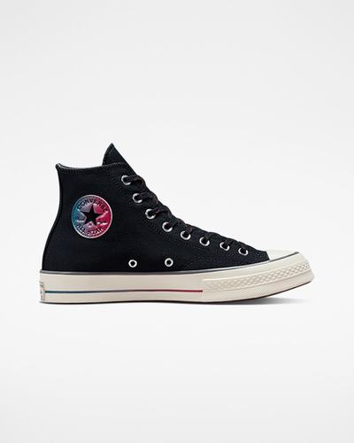 Converse Chuck 70 Color Fade Höga Sneakers Dam Svarta/Grå | Sverige-47013