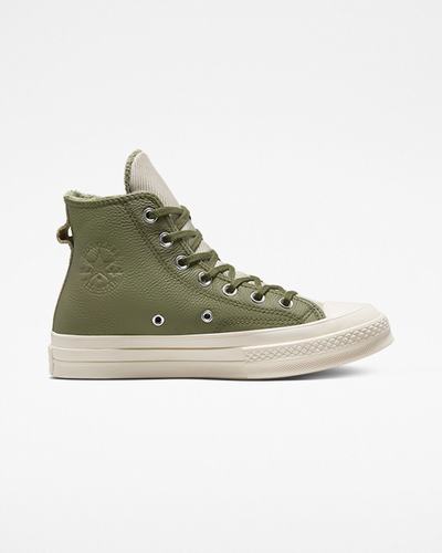 Converse Chuck 70 Counter Climate Höga Sneakers Dam Olivgröna | Sverige-39854