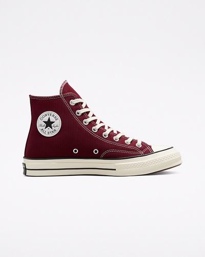 Converse Chuck 70 Höga Sneakers Herr MörkBurgundy/Svarta | Sverige-78493