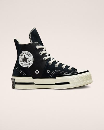 Converse Chuck 70 Plus Höga Sneakers Dam Svarta | Sverige-32791