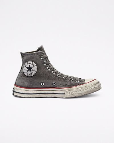 Converse Chuck 70 Smoked Canvas Höga Sneakers Dam Vita | Sverige-10894