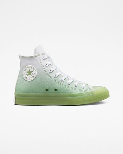 Converse Chuck Taylor All Star CX Gradient Höga Sneakers Herr Gröna/Vita/Gröna | Sverige-27680