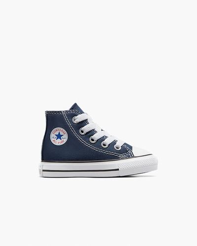 Converse Chuck Taylor All Star Höga Sneakers Pojke Marinblå | Sverige-06379