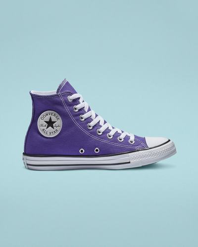 Converse Chuck Taylor All Star Höga Sneakers Dam Lila | Sverige-06932