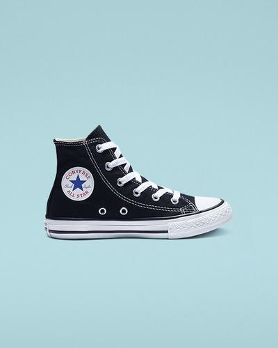 Converse Chuck Taylor All Star Höga Sneakers Pojke Svarta | Sverige-28309