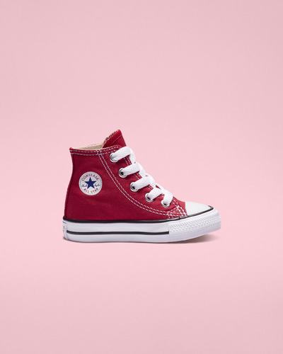 Converse Chuck Taylor All Star Höga Sneakers Pojke Röda | Sverige-45372