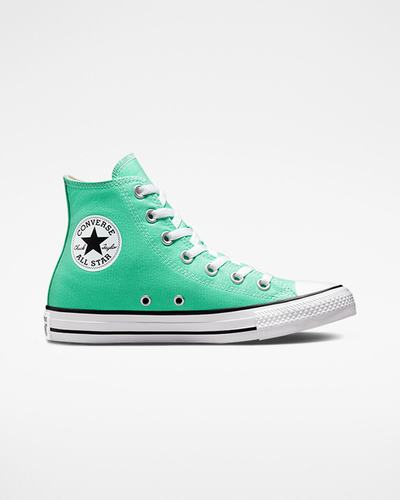 Converse Chuck Taylor All Star Höga Sneakers Herr Turkos/Vita/Svarta | Sverige-82973