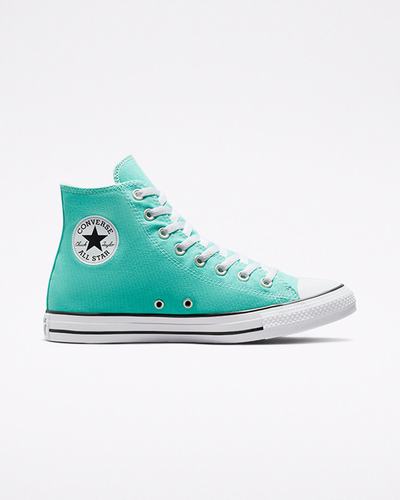 Converse Chuck Taylor All Star Höga Sneakers Herr LjusTurkos | Sverige-84312