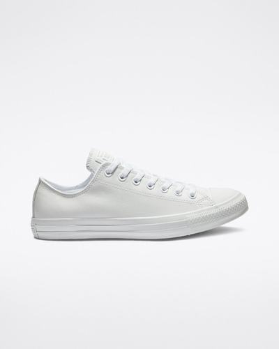 Converse Chuck Taylor All Star Leather Sneakers Dam Vita | Sverige-68159