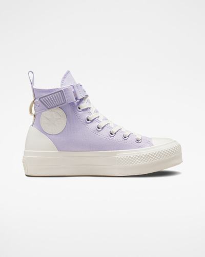 Converse Chuck Taylor All Star Lift Höga Sneakers Dam Lila/Lila | Sverige-06583