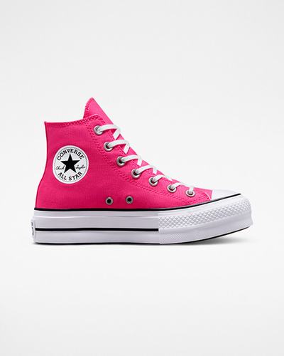 Converse Chuck Taylor All Star Lift Höga Sneakers Dam Rosa/Svarta/Vita | Sverige-28591