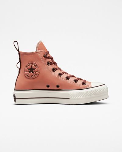 Converse Chuck Taylor All Star Lift Höga Sneakers Dam Aprikos | Sverige-49268