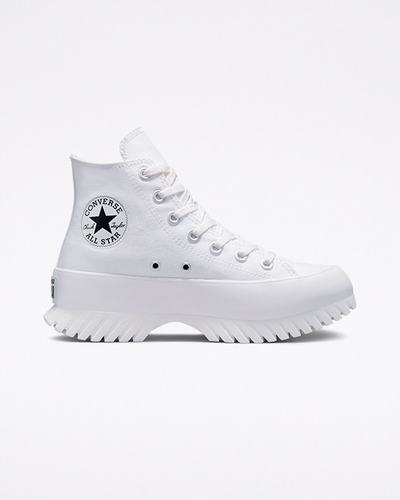 Converse Chuck Taylor All Star Lugged 2.0 Höga Sneakers Dam Vita/Svarta | Sverige-05714