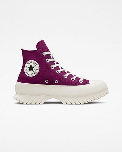 Converse Chuck Taylor All Star Lugged 2.0 Höga Sneakers Dam Lila/Svarta | Sverige-17460