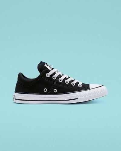 Converse Chuck Taylor All Star Madison Sneakers Dam Svarta/Vita/Svarta | Sverige-75136