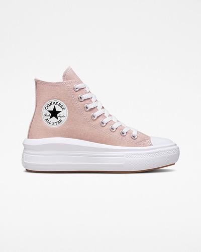 Converse Chuck Taylor All Star Move Höga Sneakers Dam Grå/Vita | Sverige-06178