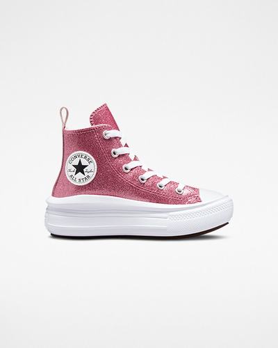 Converse Chuck Taylor All Star Move Höga Sneakers Tjej Rosa/Lila/Vita | Sverige-16975