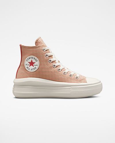 Converse Chuck Taylor All Star Move Höga Sneakers Dam Aprikos | Sverige-17350