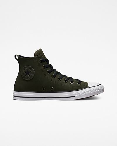 Converse Chuck Taylor All Star TecTuff Höga Sneakers Herr Olivgröna/Gröna/Vita/Svarta | Sverige-35914