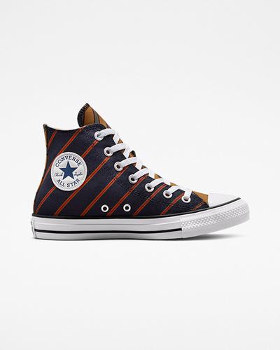 Converse Chuck Taylor All Star Twisted Classics Höga Sneakers Herr Obsidian/MörkBurgundy | Sverige-61543