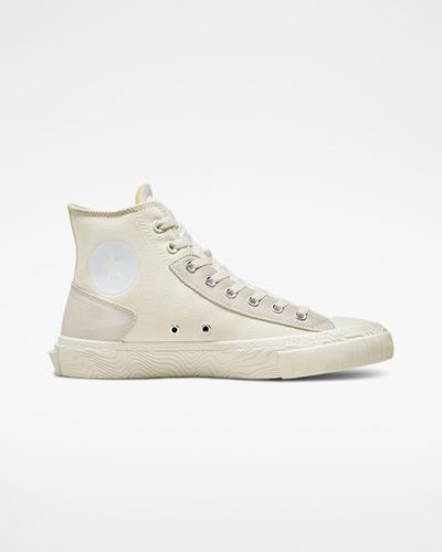 Converse Chuck Taylor Alt Star Wavy Höga Sneakers Dam Beige/Vita | Sverige-19360