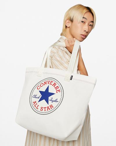 Converse Graphic Tote Väska Herr Beige/Blå | Sverige-39026