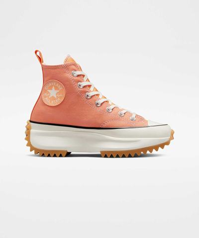 Converse Run Star Hike Höga Sneakers Dam Orange | Sverige-91754