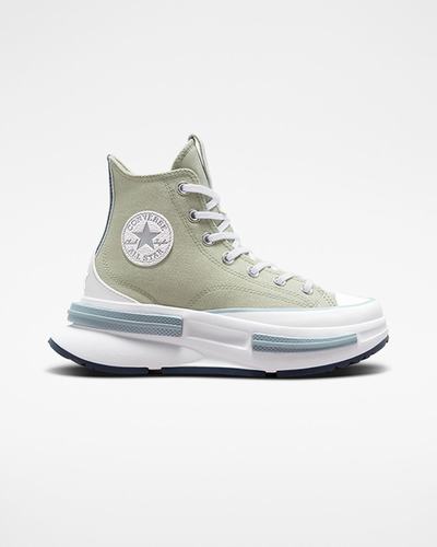 Converse Run Star Legacy CX Höga Sneakers Dam Olivgröna | Sverige-62315