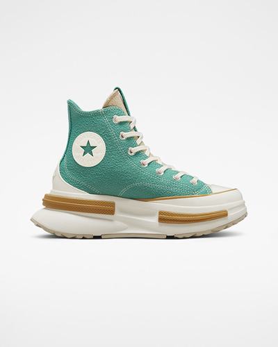 Converse Run Star Legacy CX Textured Höga Sneakers Herr Gröna | Sverige-81307