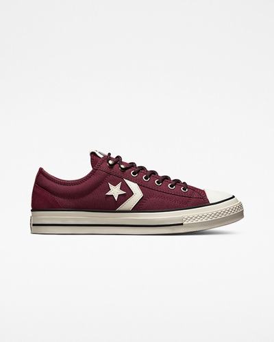 Converse Star Player 76 Retro Hike Sneakers Dam MörkBurgundy/Svarta | Sverige-31874