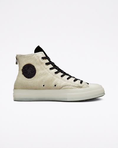 Converse x CLOT Chuck 70 Höga Sneakers Dam Vita/Svarta/Vita | Sverige-01839