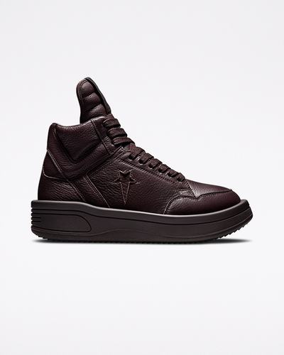 Converse x DRKSHDW TURBOWPN Höga Sneakers Dam Choklad | Sverige-86720