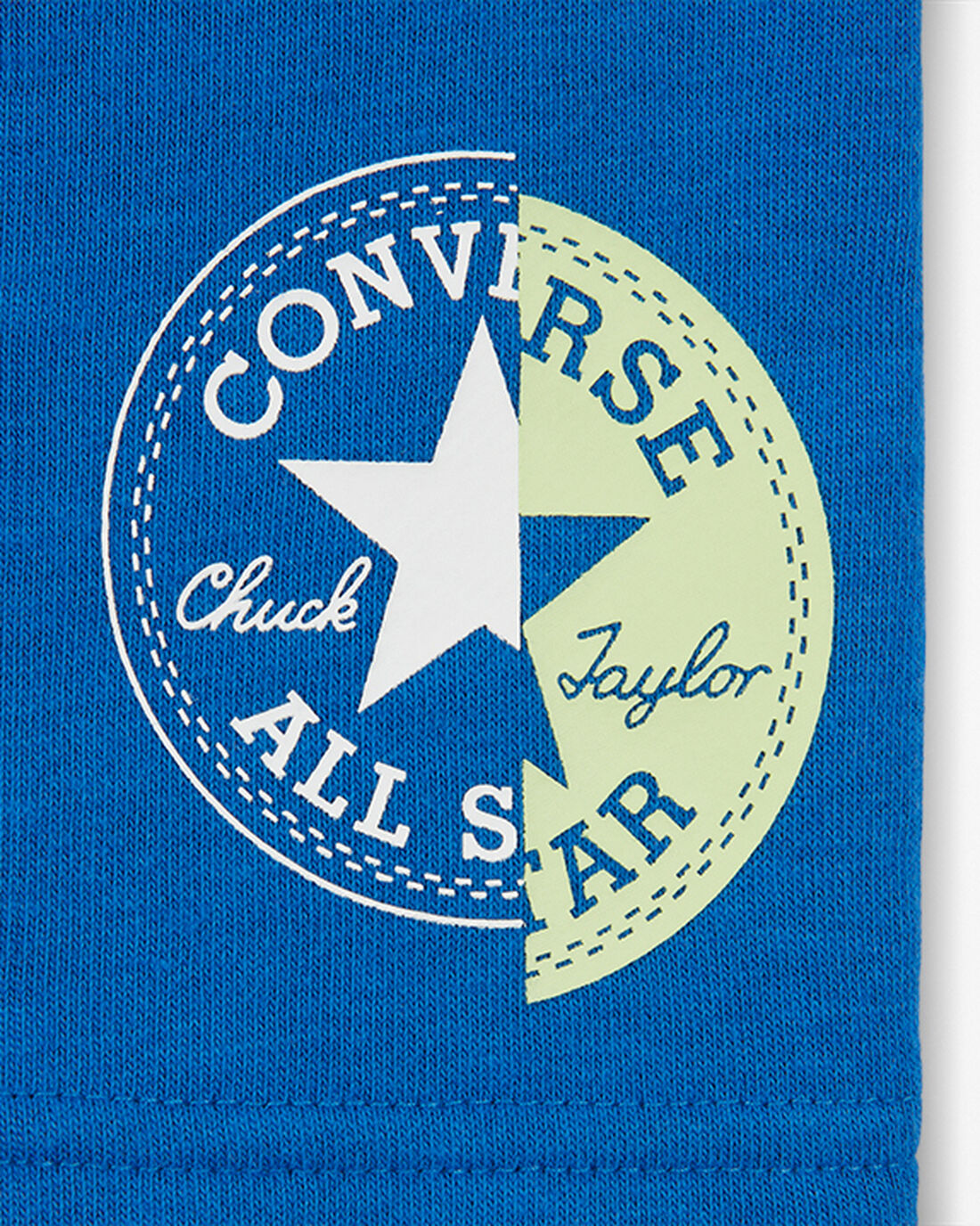 Converse All Star Logo Graphic French Terry Shorts Shorts Pojke Kungsblått | Sverige-72563