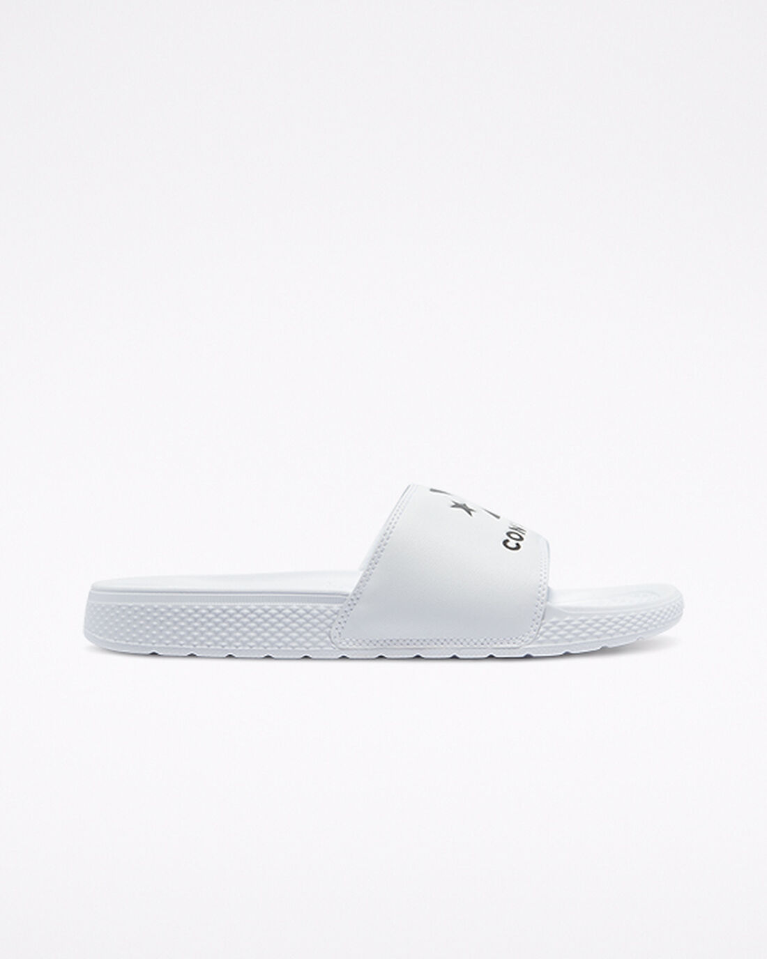 Converse All Star Slide Sandaler Dam Vita/Svarta/Vita | Sverige-20719