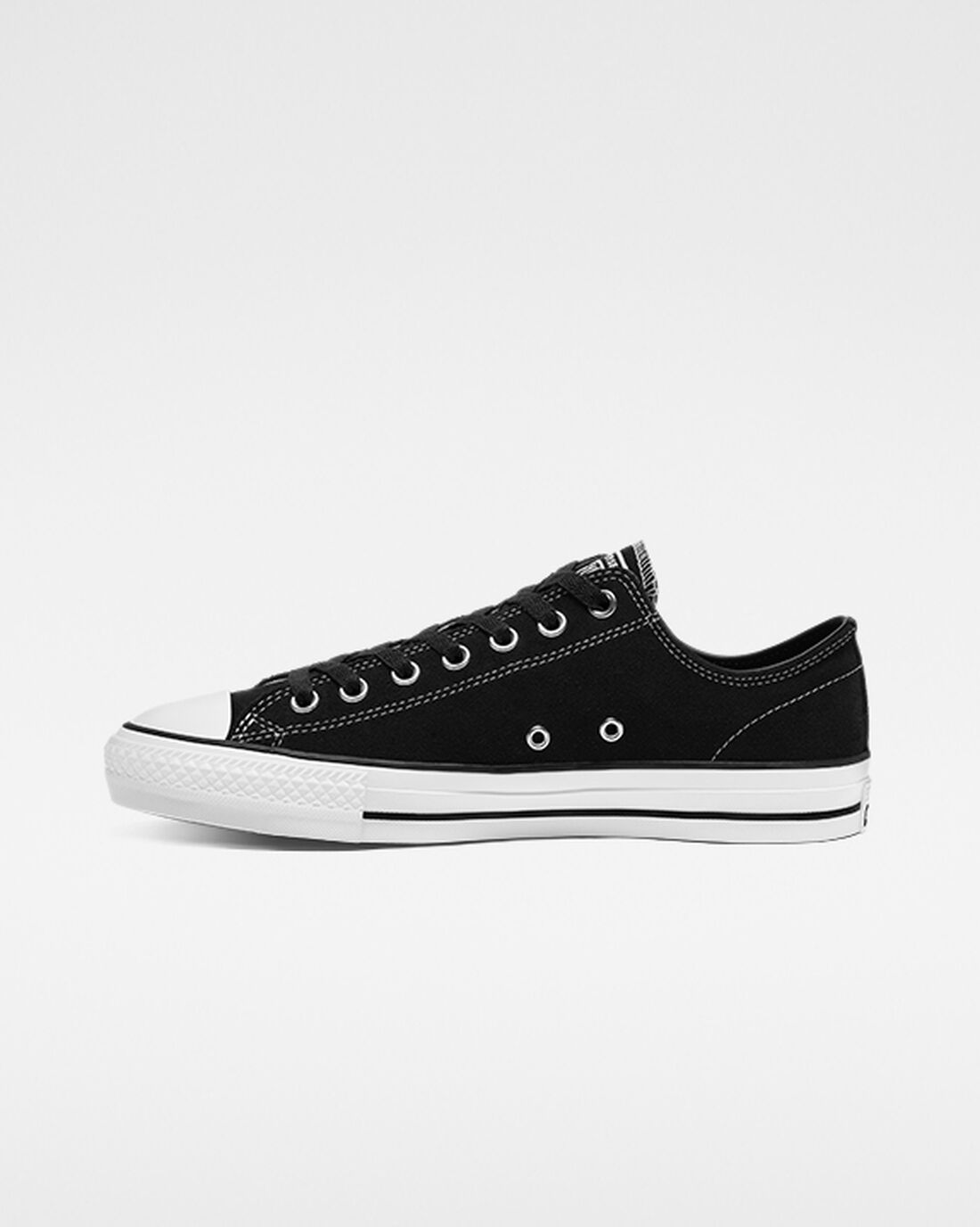 Converse CONS Chuck Taylor All Star Pro Suede Skateskor Dam Svarta/Vita | Sverige-05391