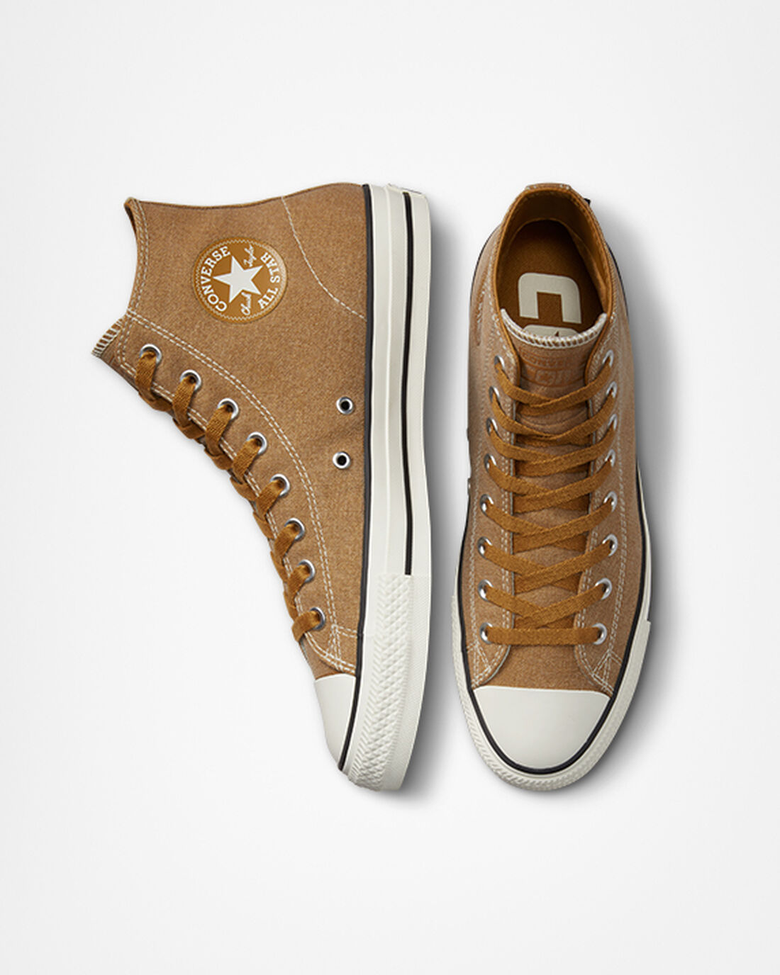 Converse CONS Chuck Taylor All Star Pro Heavyweight Canvas Skateskor Dam Bruna/Svarta | Sverige-10653