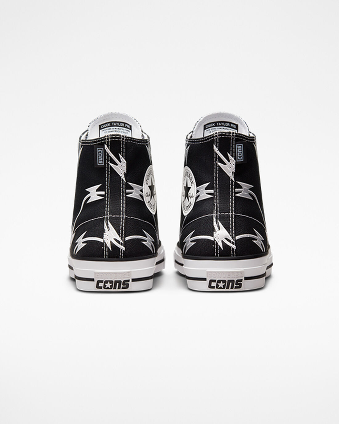 Converse CONS Chuck Taylor All Star Pro Razor Wire Skateskor Herr Svarta/Silver/Vita | Sverige-19870