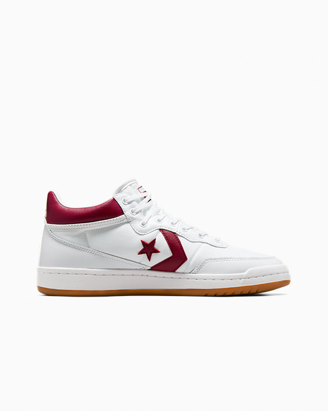 Converse CONS Fastbreak Pro Leather Skateskor Herr Vita/Röda/Vita | Sverige-95184