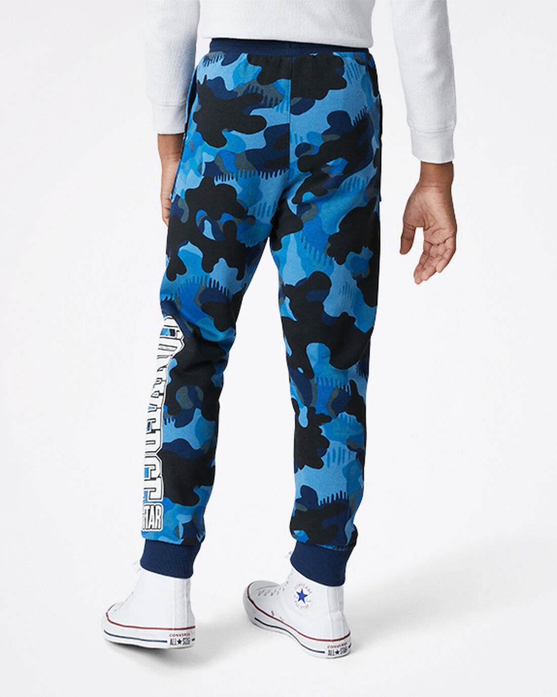 Converse Camo Jogger Byxor Pojke Marinblå | Sverige-34850