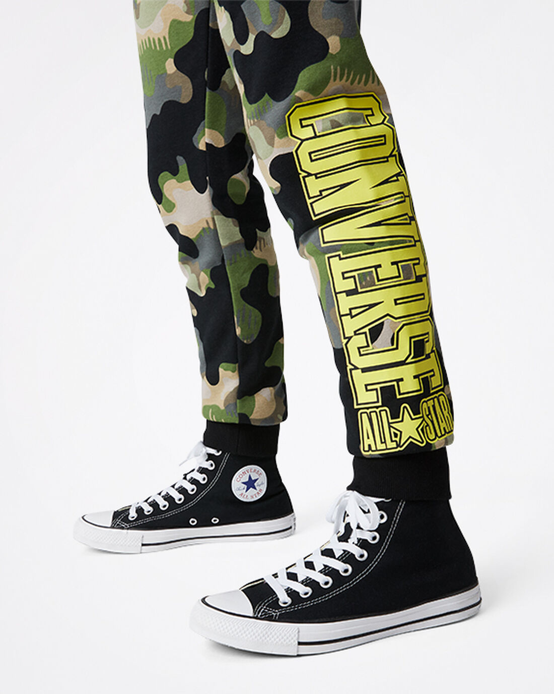 Converse Camo Jogger Byxor Pojke Olivgröna | Sverige-52908