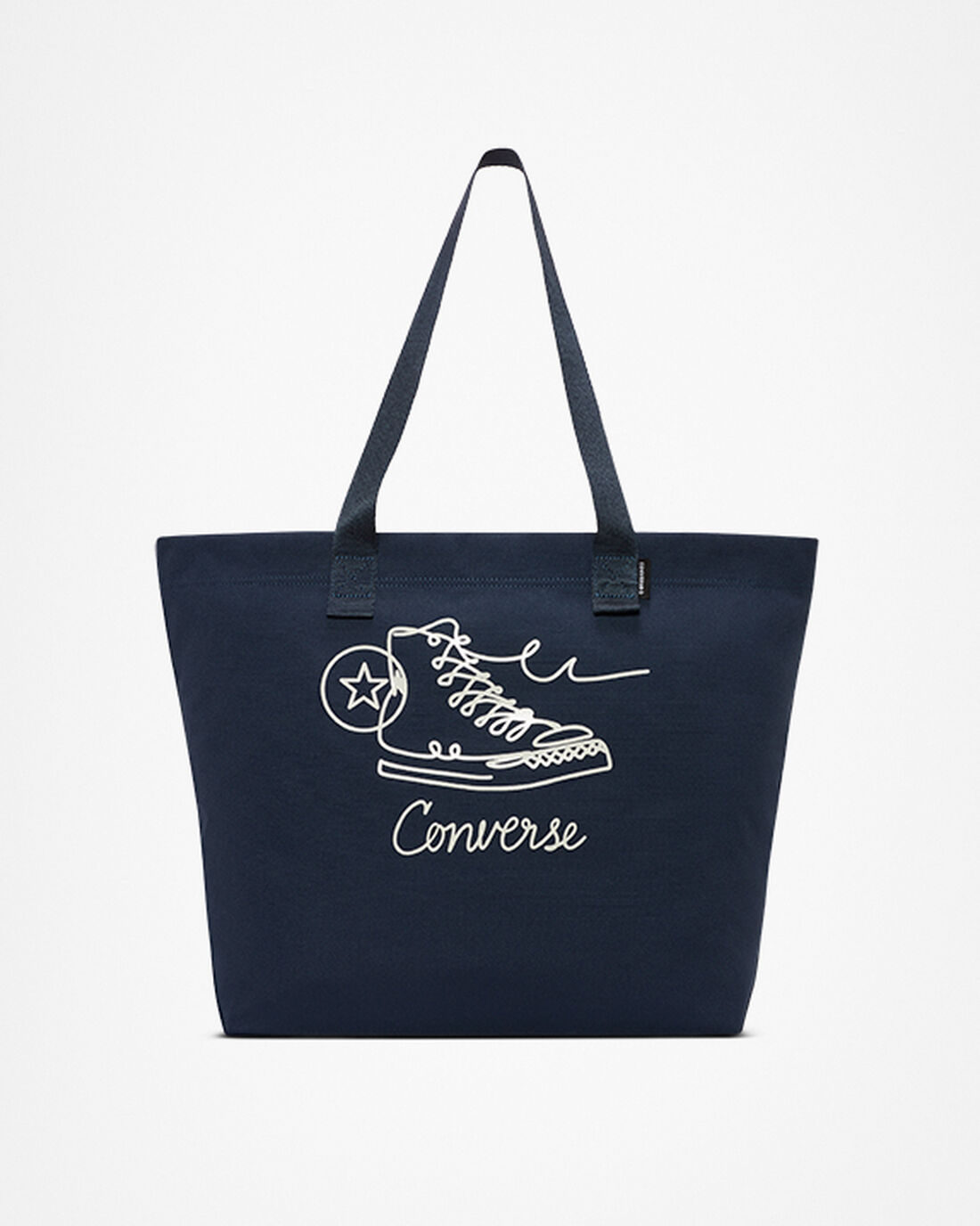 Converse Canvas Sneaker Graphic Tote Väska Dam Marinblå | Sverige-15764