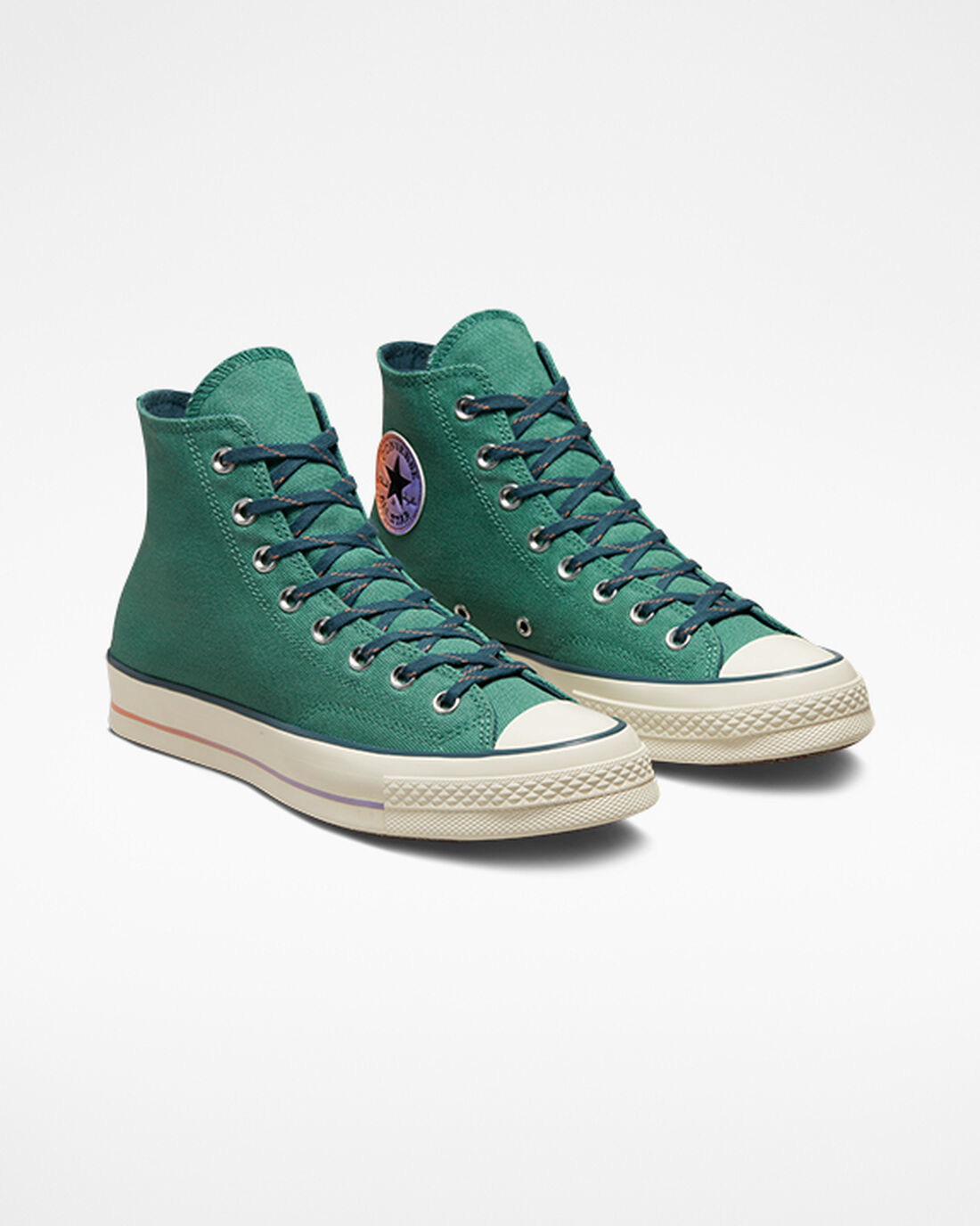 Converse Chuck 70 Color Fade Höga Sneakers Herr Gröna | Sverige-29478