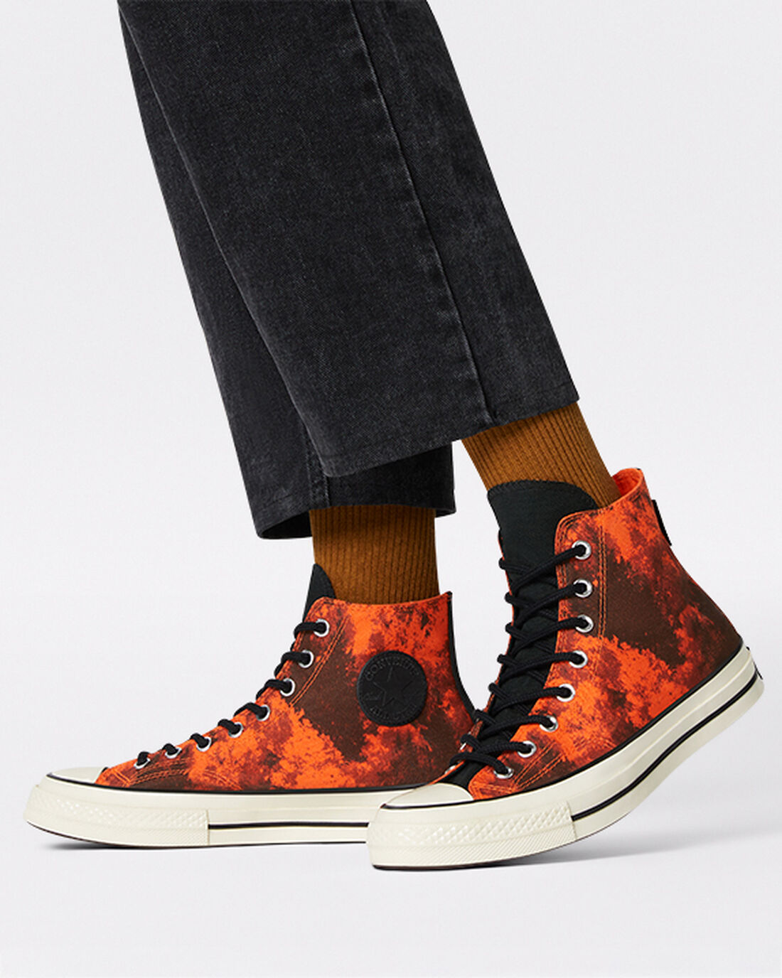 Converse Chuck 70 GORE-TEX® Höga Sneakers Dam Orange/Svarta | Sverige-84063