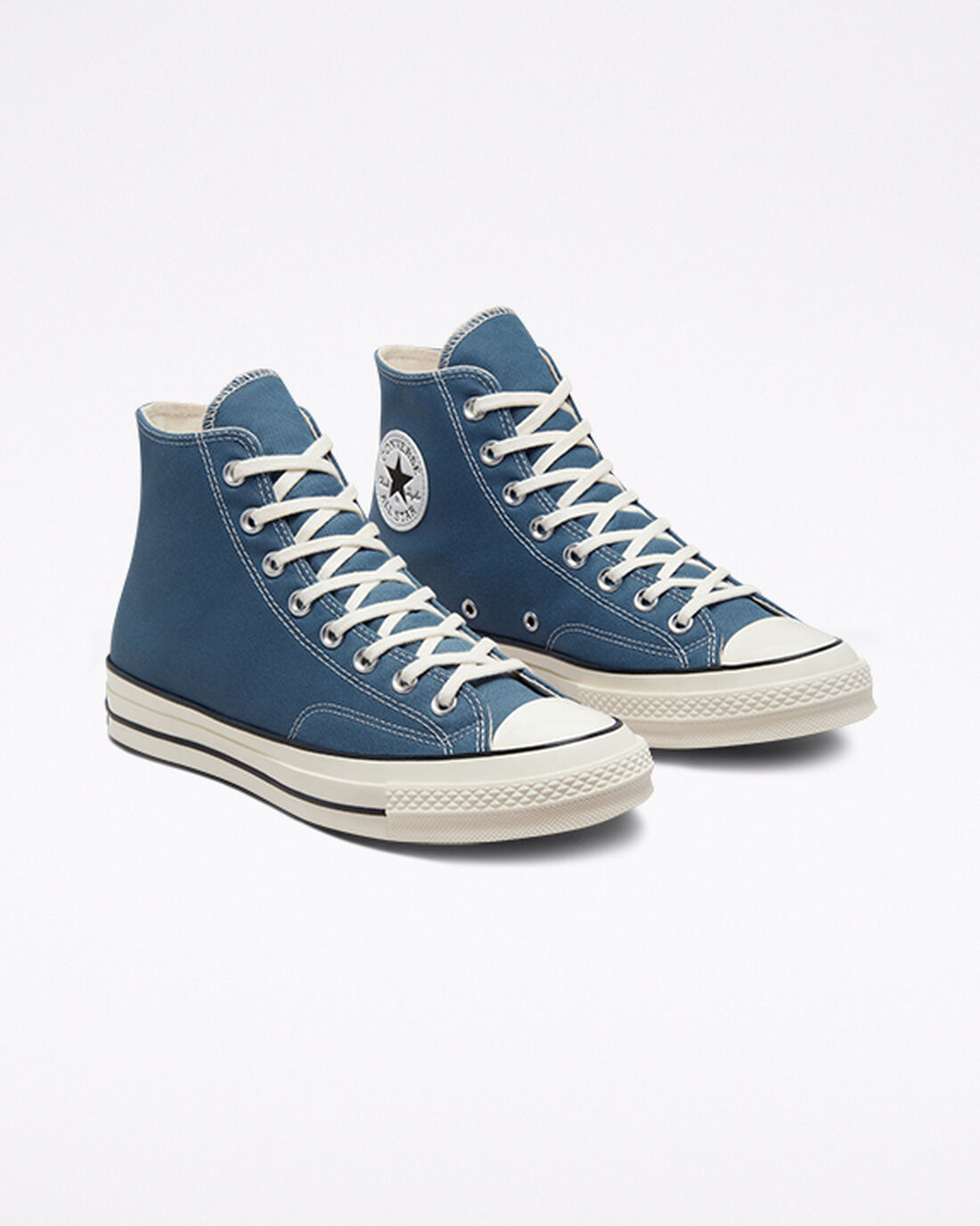 Converse Chuck 70 Höga Sneakers Dam Blå/Svarta | Sverige-67890