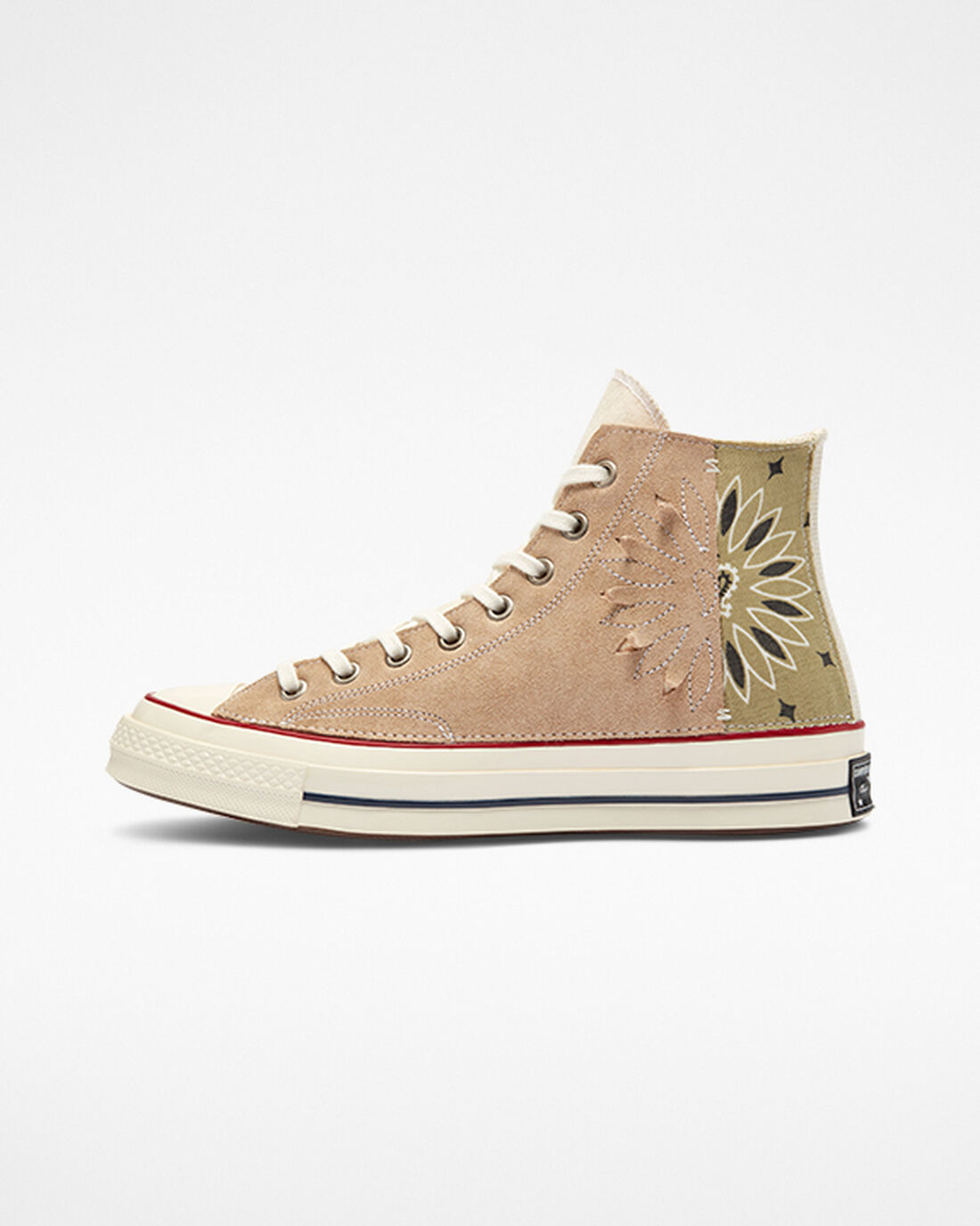 Converse Chuck 70 LTD Paisley Suede Höga Sneakers Herr Beige | Sverige-70583