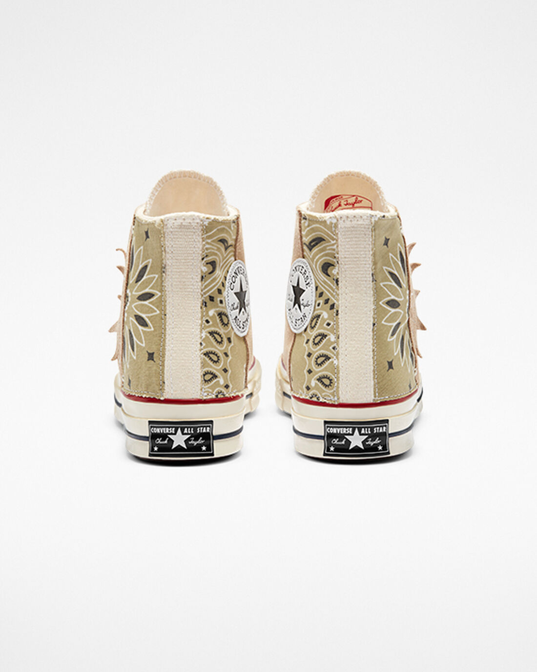 Converse Chuck 70 LTD Paisley Suede Höga Sneakers Herr Beige | Sverige-70583