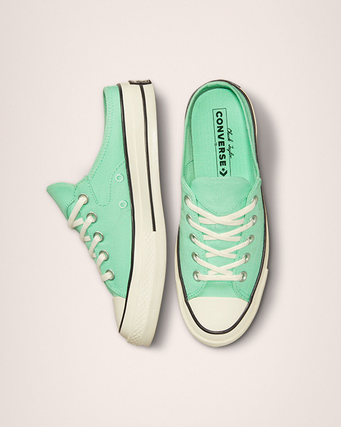 Converse Chuck 70 Mule Sneakers Dam Gröna/Svarta | Sverige-47695