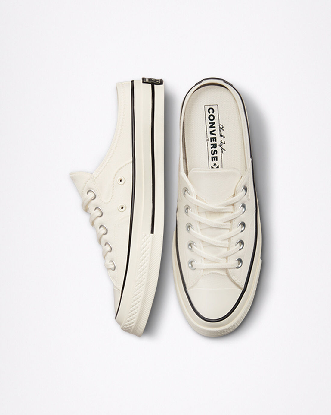 Converse Chuck 70 Mule Sneakers Herr Beige/Svarta | Sverige-06913